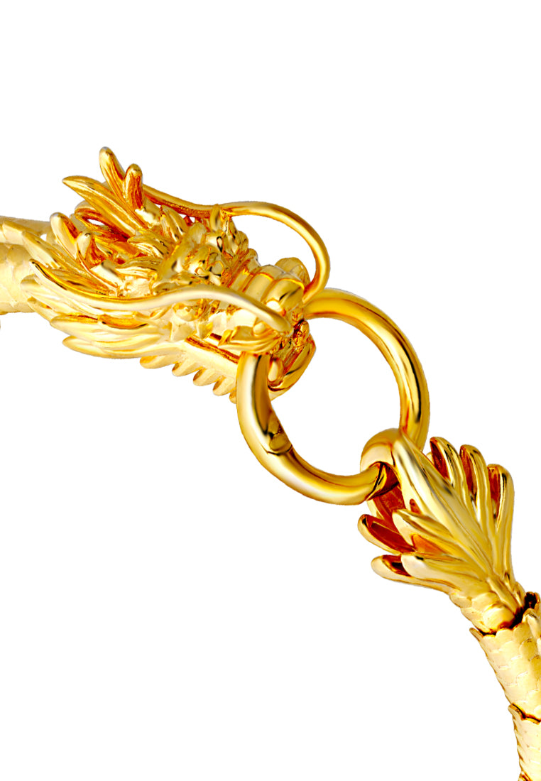 TOMEI Dragon Spread Bracelet, Yellow Gold 916