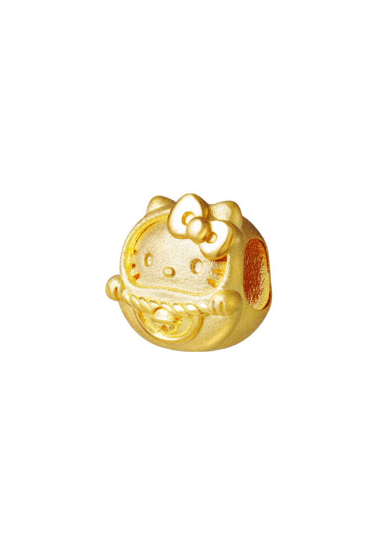 TOMEI X SANRIO Hello Kitty Treasure Charm, Yellow Gold 916