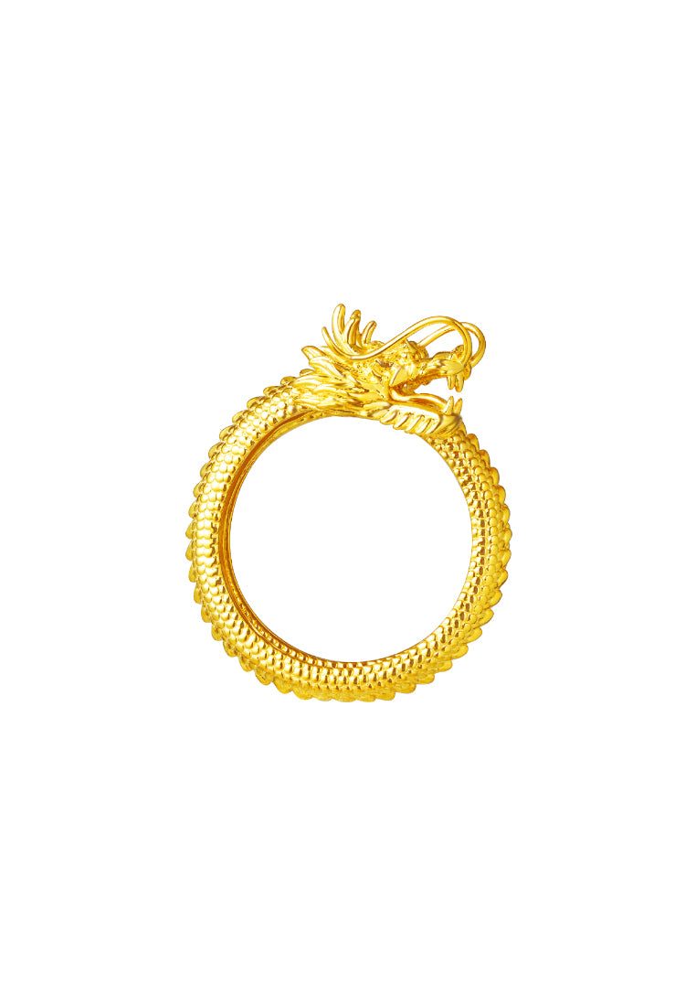 TOMEI Dragon Ring, Yellow Gold 916