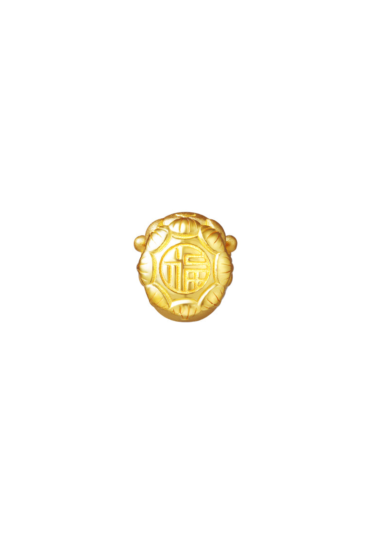 TOMEI Chomel Buddha Charm, Yellow Gold 916