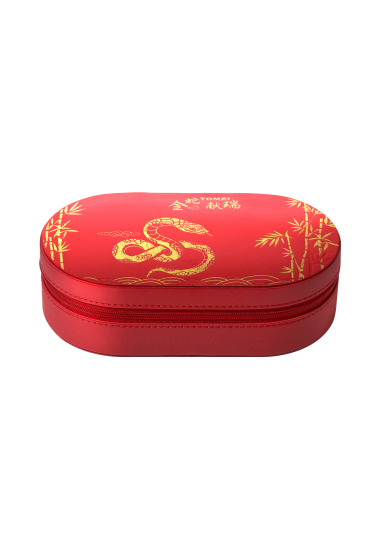 TOMEI 【金蛇献瑞压岁金】 Year Of The Snake Yasui Jin Gold Coin 10G, Yellow Gold 9999