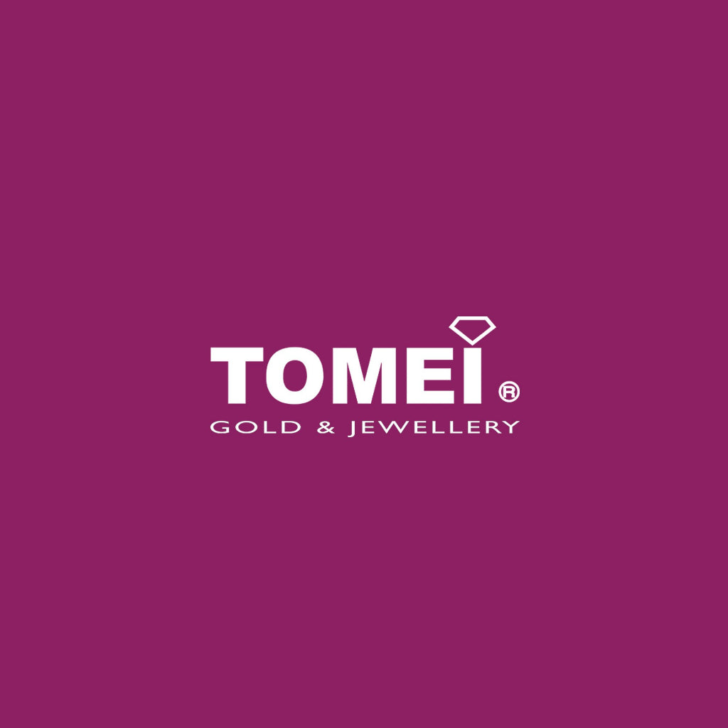 TOMEI Music Note Pendant, White Gold 585