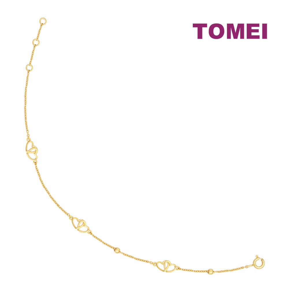 TOMEI Vignette of Loving Conviviality Bracelet, Yellow Gold 916