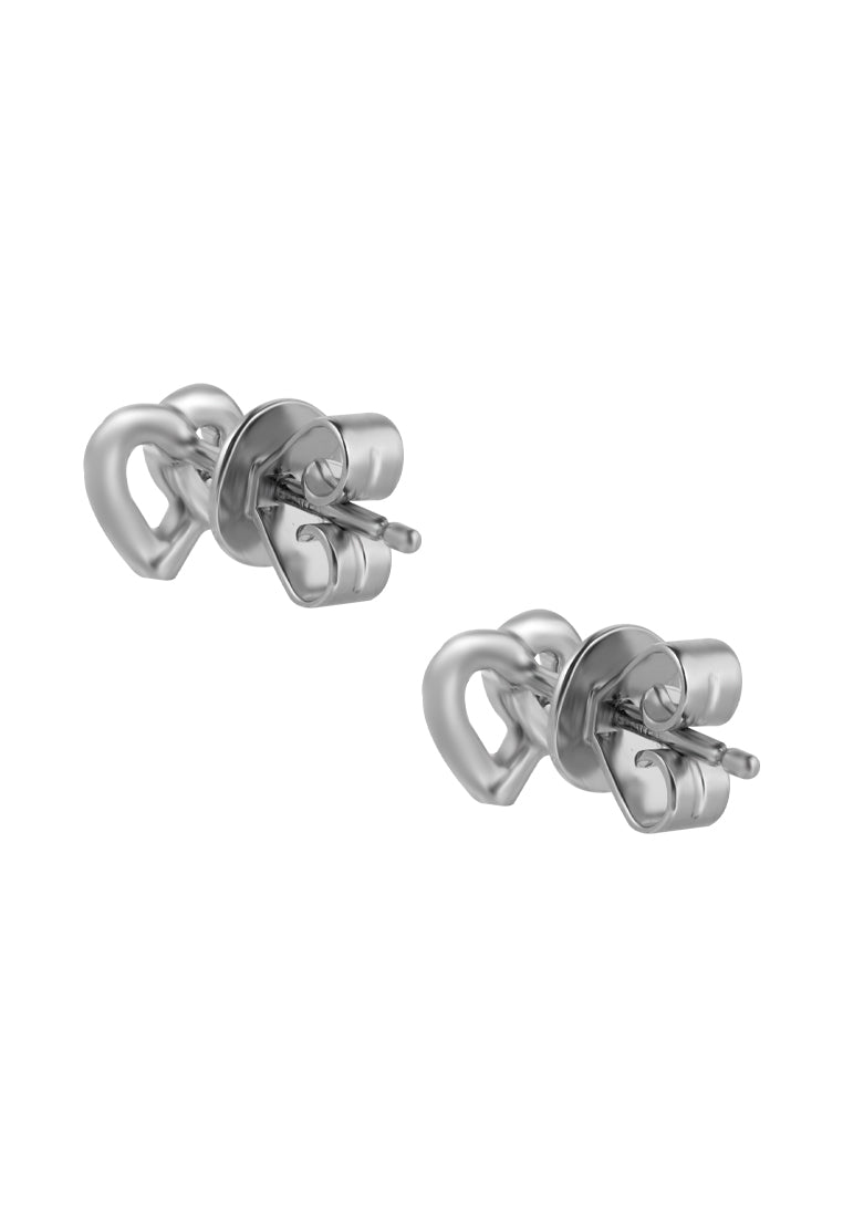 TOMEI The Touch Of Love Earrings, White Gold 585