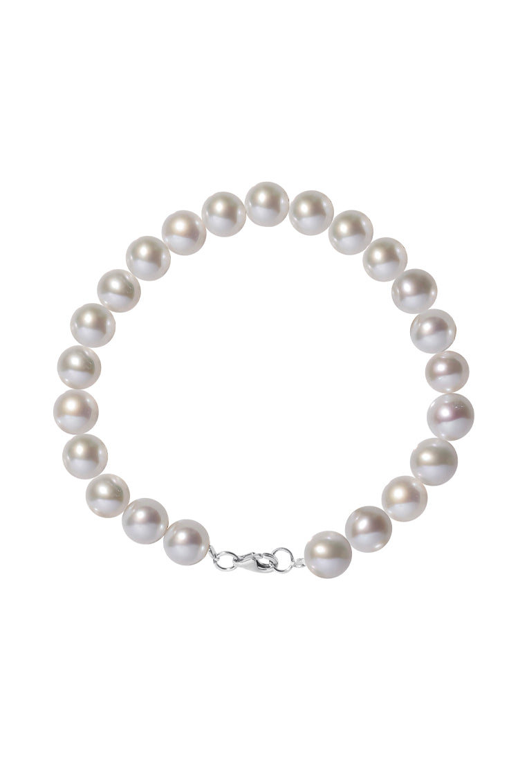 TOMEI Edison Pearl Bracelet, White