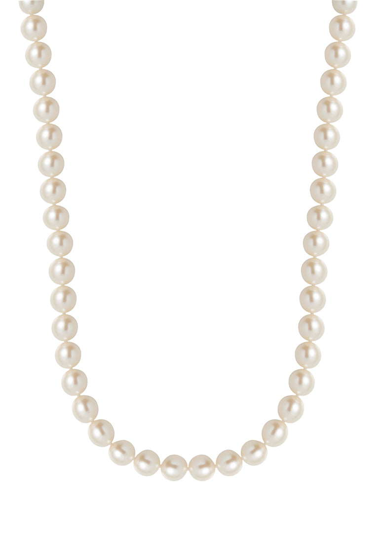 TOMEI Pearlfect Love, Single Strand Necklace, Fresh Water Pearl 7MM