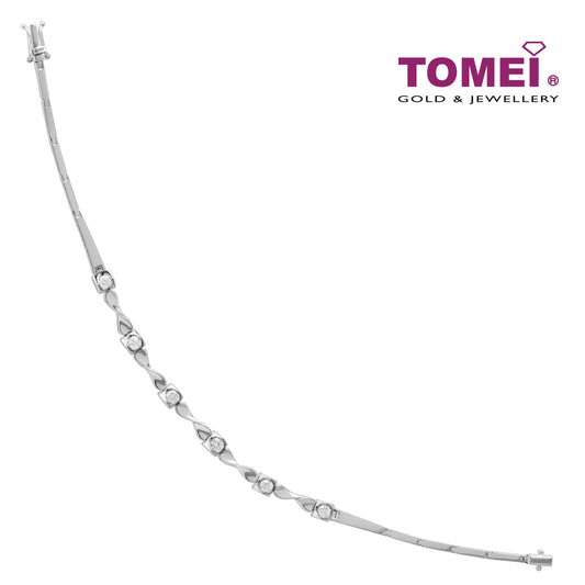 TOMEI Bracelet, Diamond White Gold 750 (B0450)