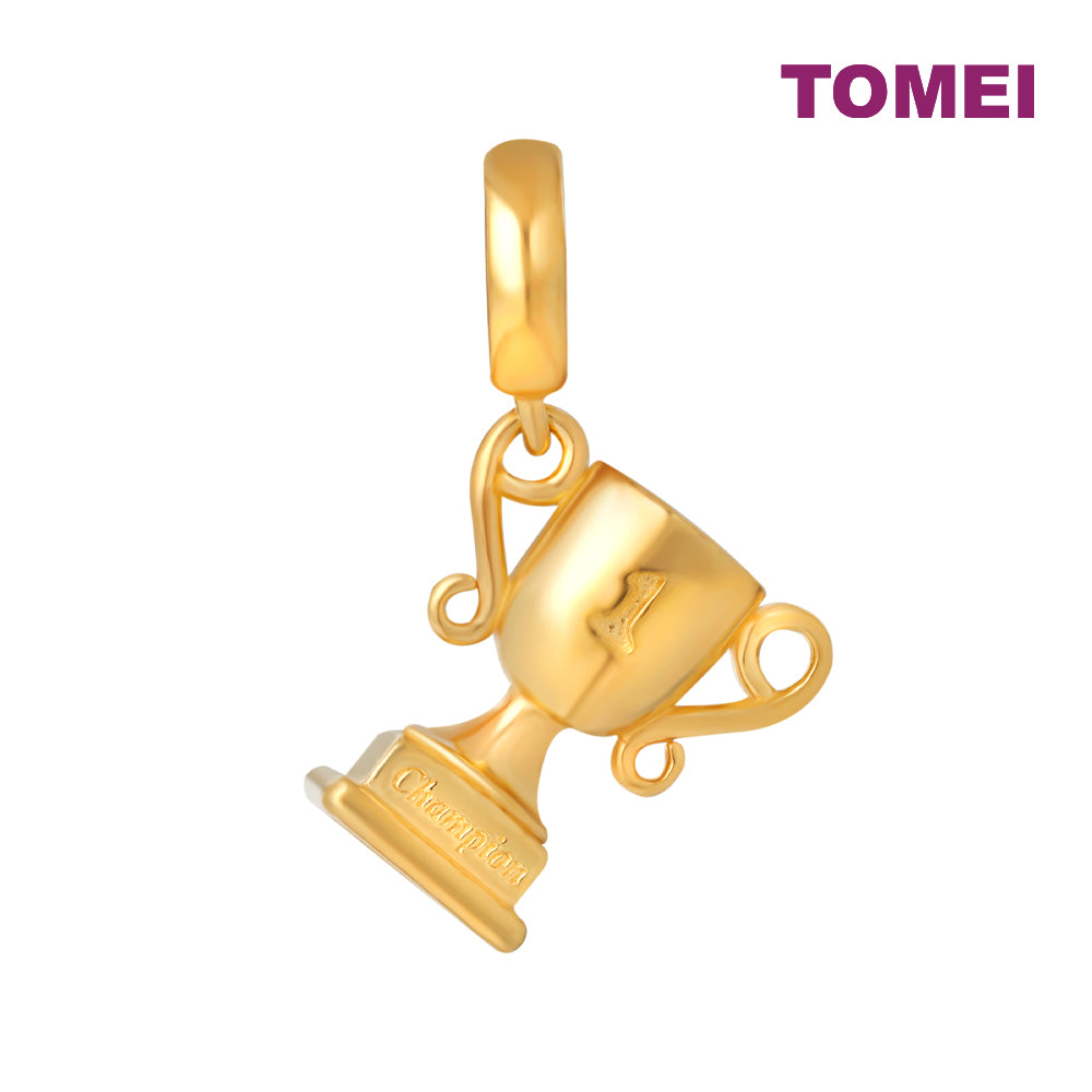 TOMEI Champion Cup Charm, Yellow Gold 916