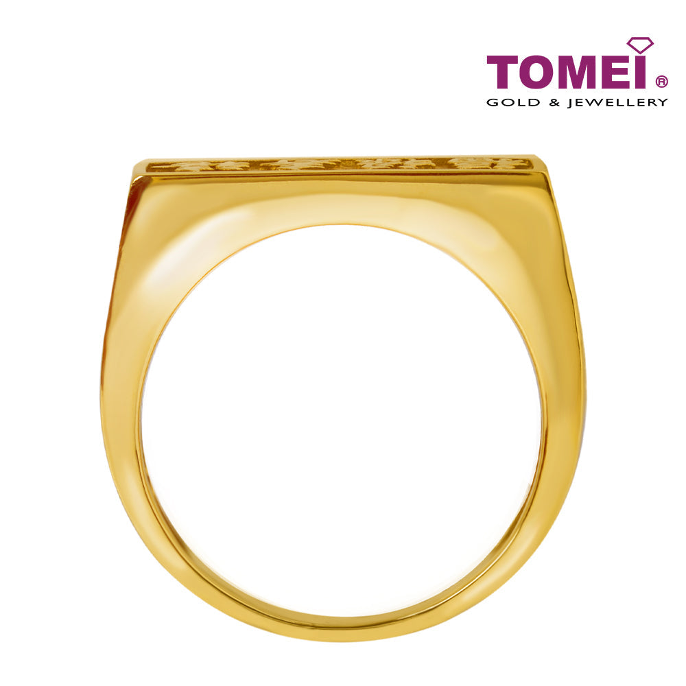 TOMEI Ring, Yellow Gold 916