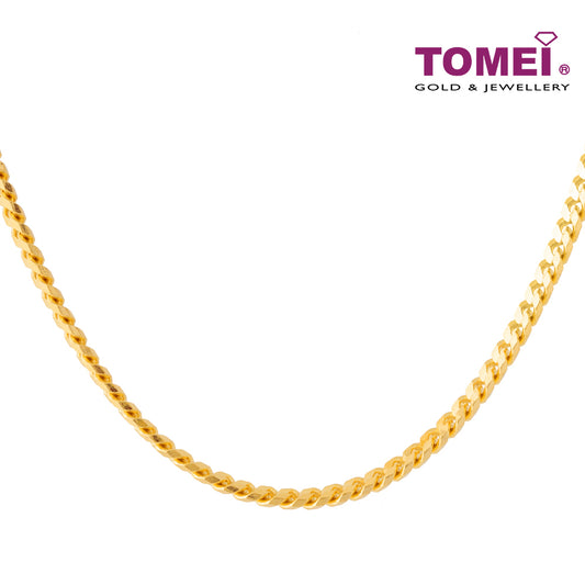 TOMEI Long Necklace, Yellow Gold 916