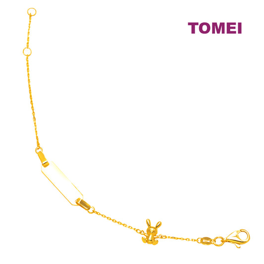 TOMEI Lusso Italia Rabbit Bracelet, Yellow Gold 916