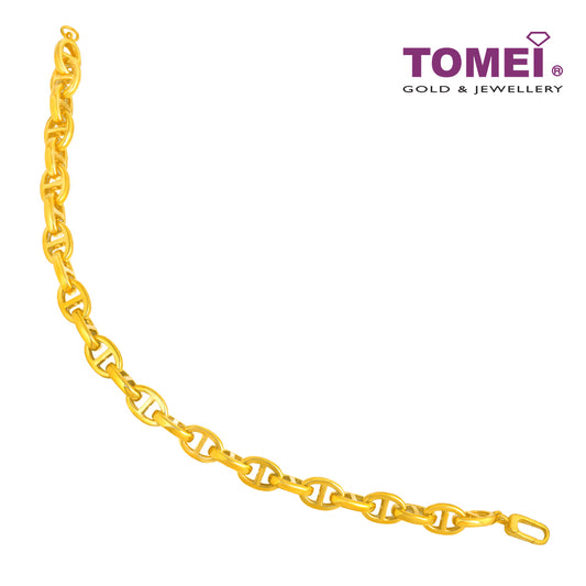 TOMEI Link Bracelet, Yellow Gold 916