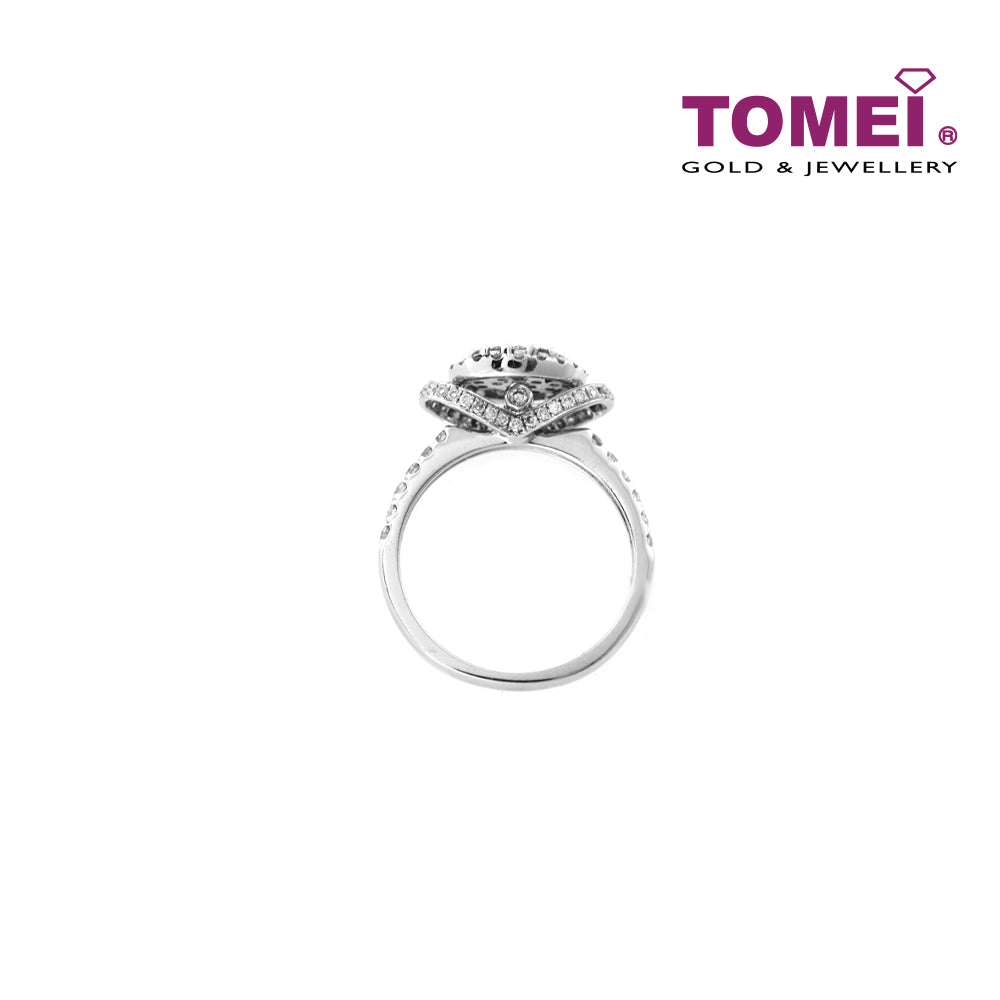 TOMEI Aglitter with Splendorous Verve Ring, Diamond White Gold (R1932)