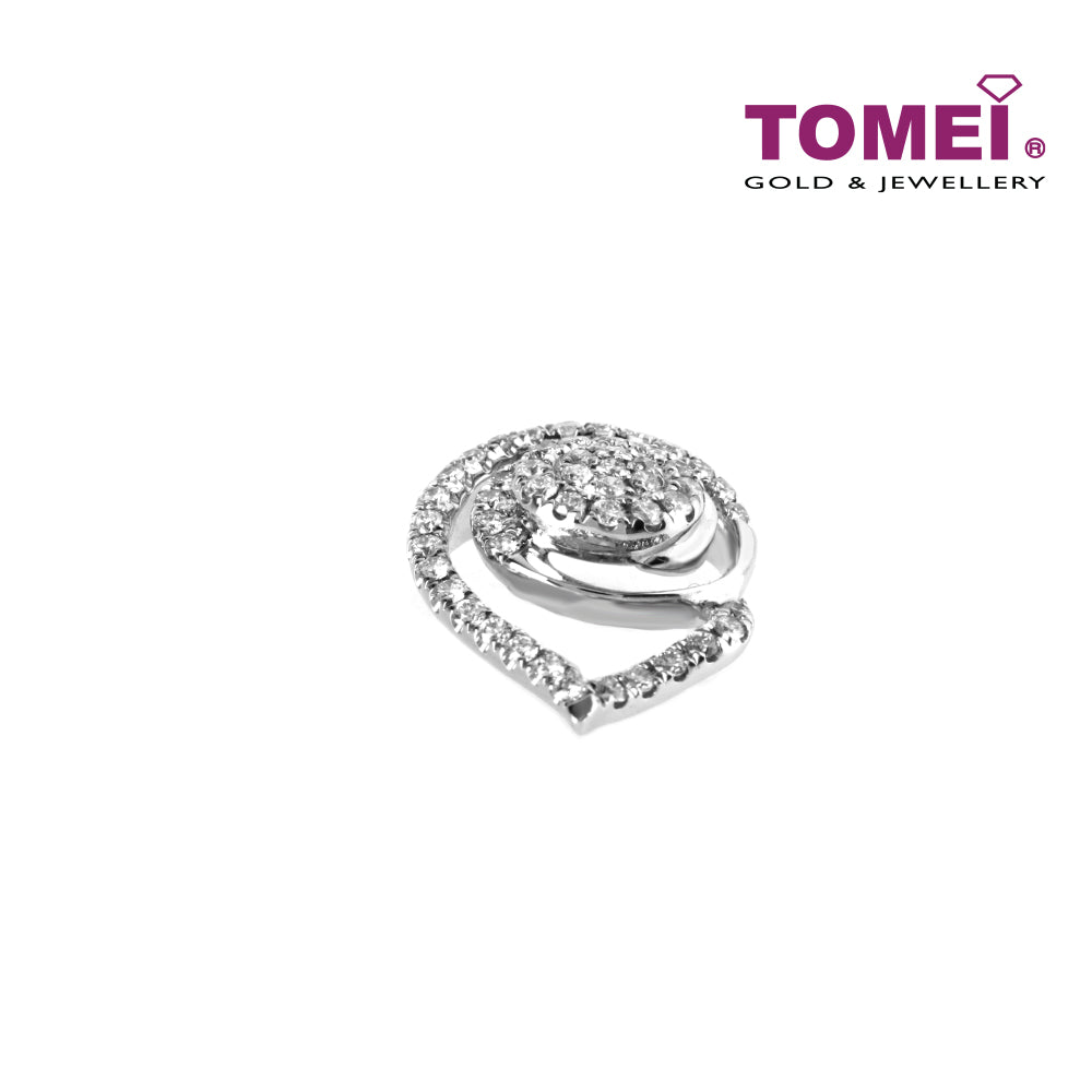 TOMEI Pendant, Diamond White Gold 750 (P5165)