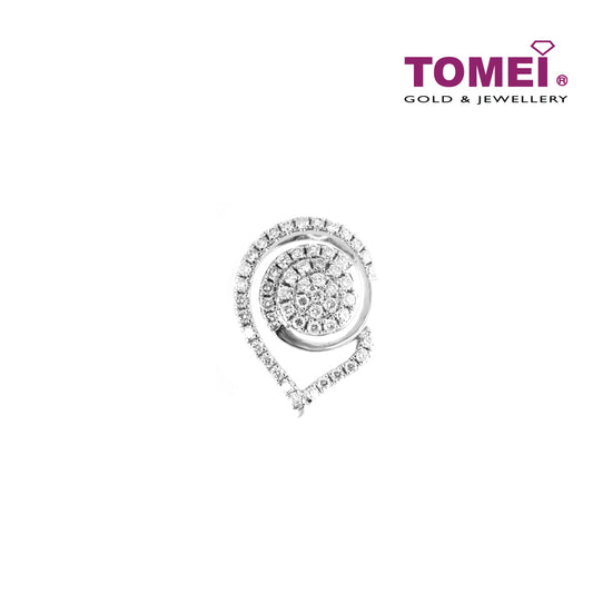 TOMEI Pendant, Diamond White Gold 750 (P5165)