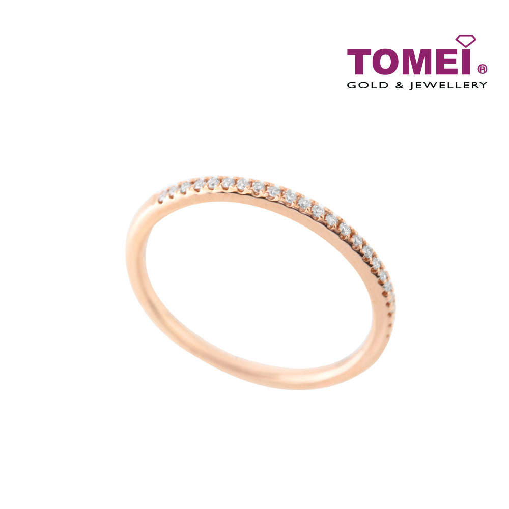 TOMEI Ring, Diamond Rose Gold 750 (R2771R)