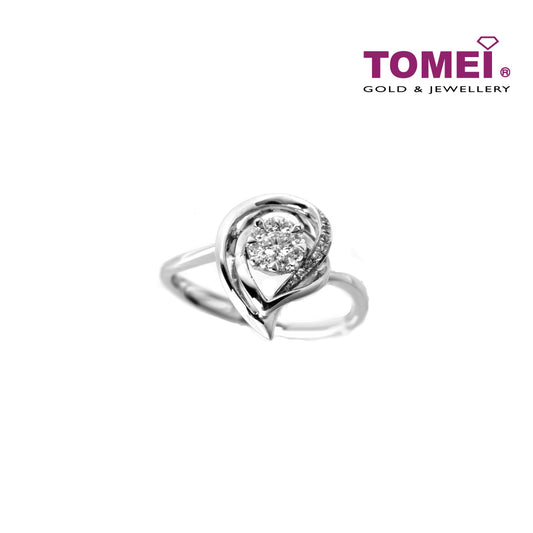 TOMEI  Ring, Diamond White Gold 750 (STR4343)