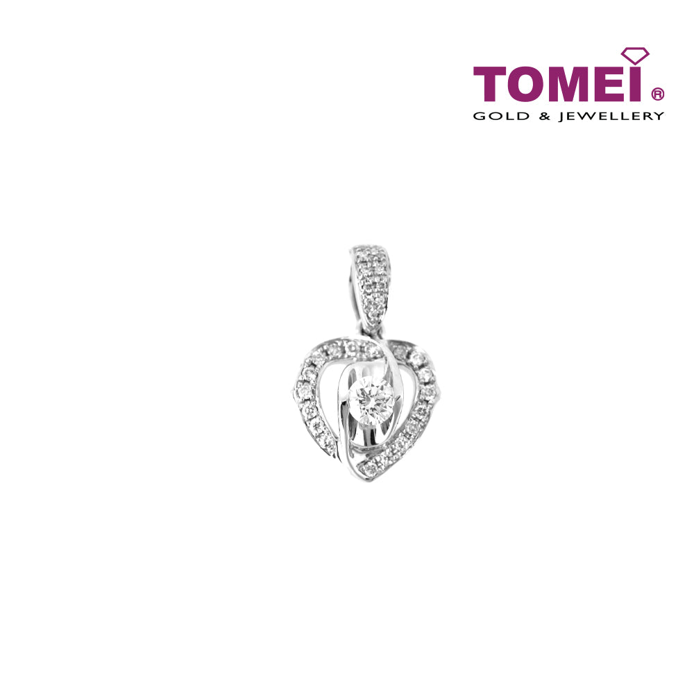 TOMEI Pendant, Diamond White Gold 750 (P4853)
