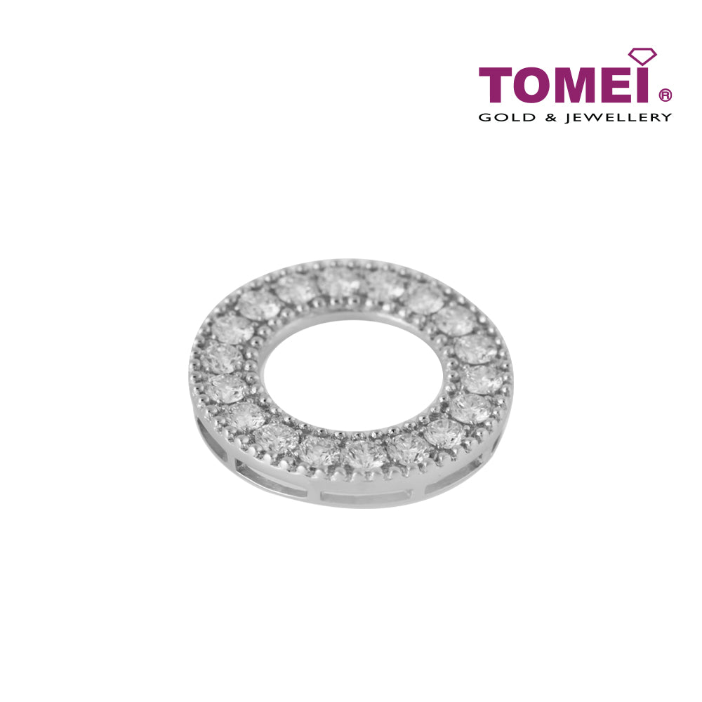 TOMEI Ornately Phantasmagoric Splendour Pendant, Diamond White Gold 750 (P5689)