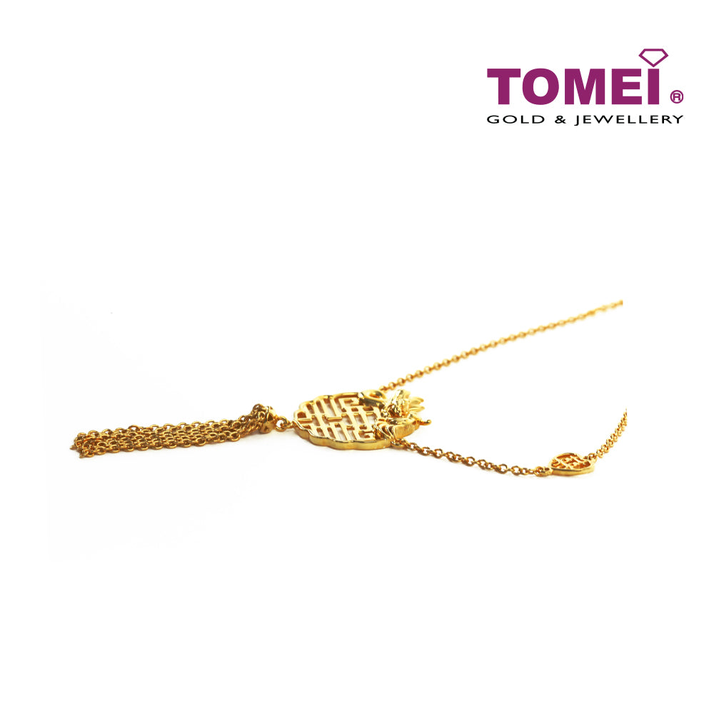 TOMEI Necklace, Yellow Gold 916