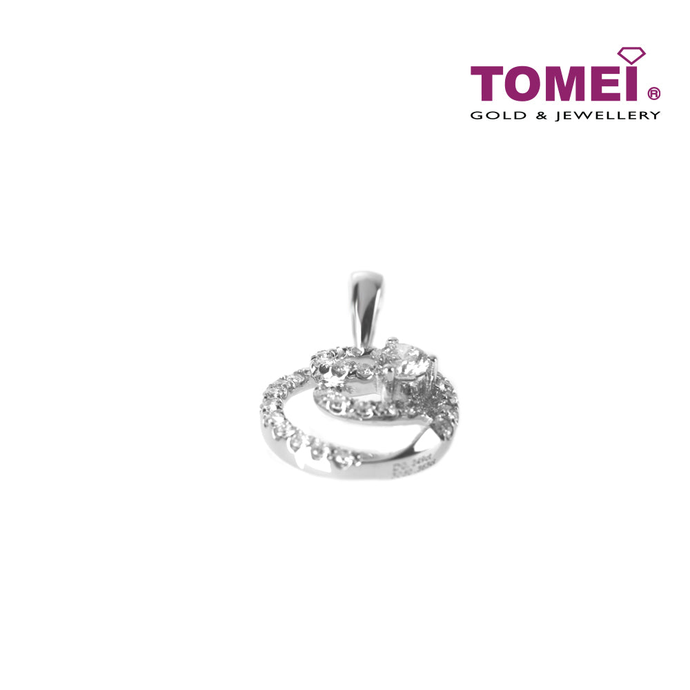 TOMEI Pendant, Diamond White Gold 750 (P3323)