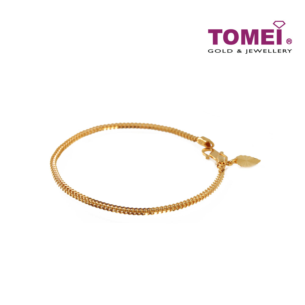 TOMEI Bracelet, Yellow Gold 916 (9M-RZ050MM05-XR)