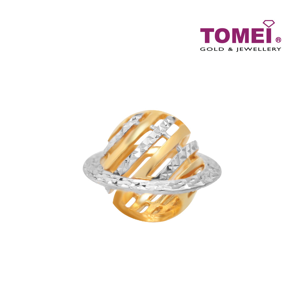 TOMEI The Universe Charm, Yellow Gold 916