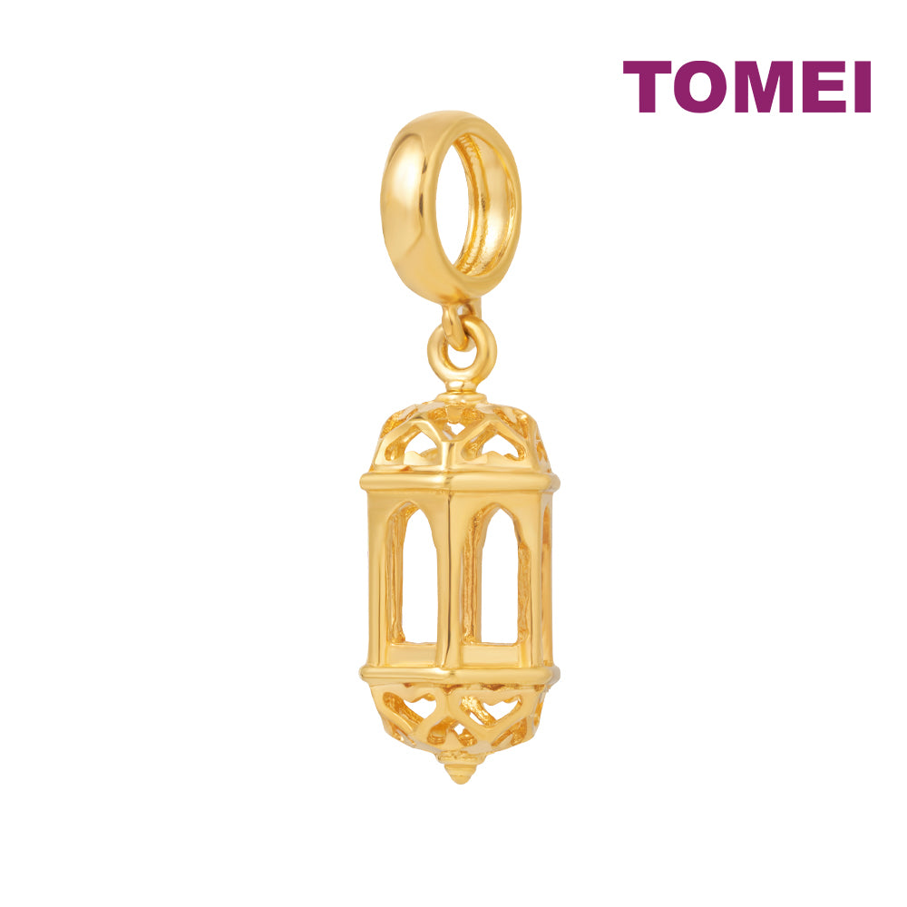 TOMEI Eid Lantern Charm, Yellow Gold 916