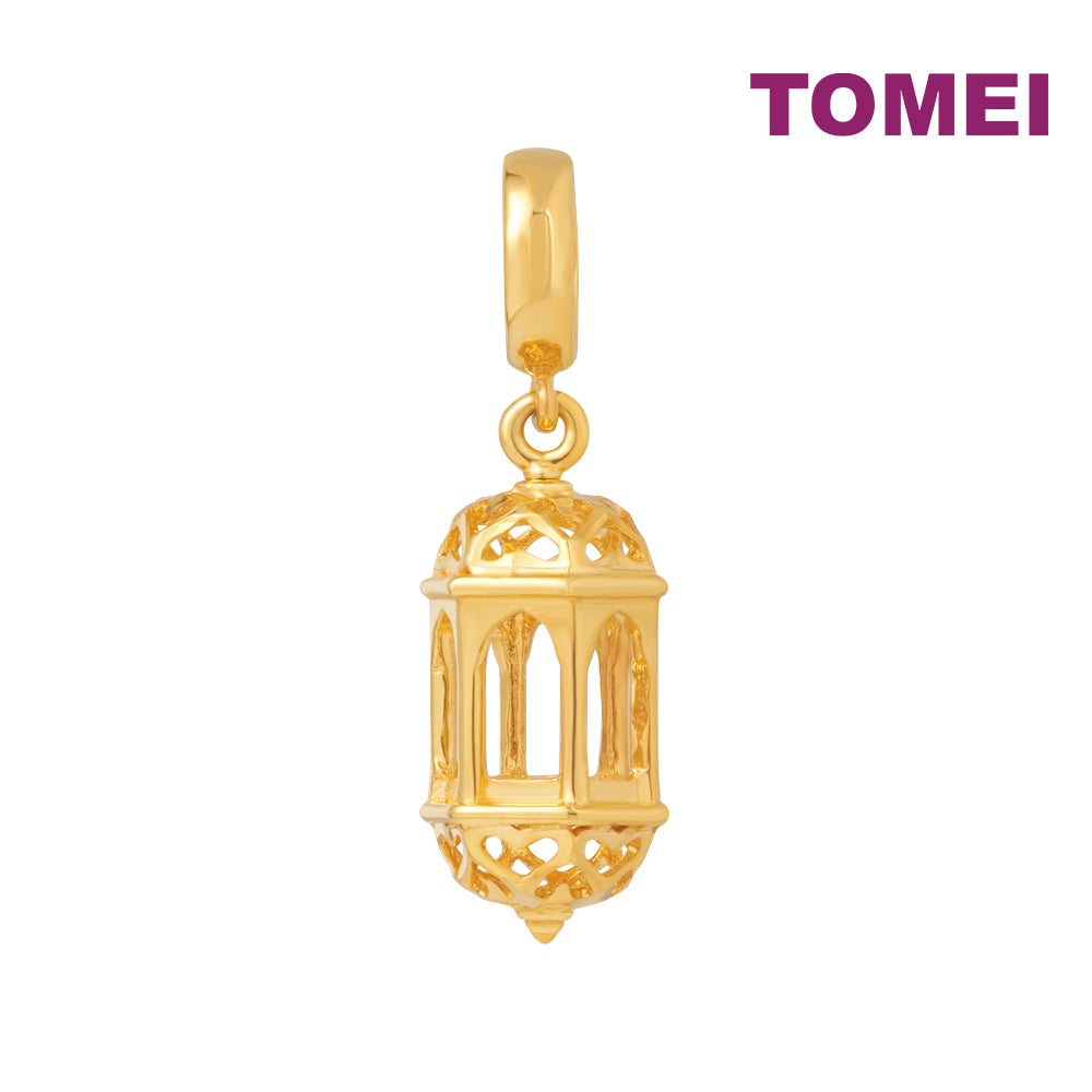 TOMEI Eid Lantern Charm, Yellow Gold 916