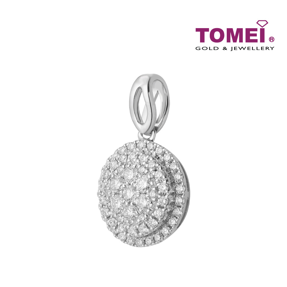 TOMEI Celina Pendant, White Gold 750 (P5192)