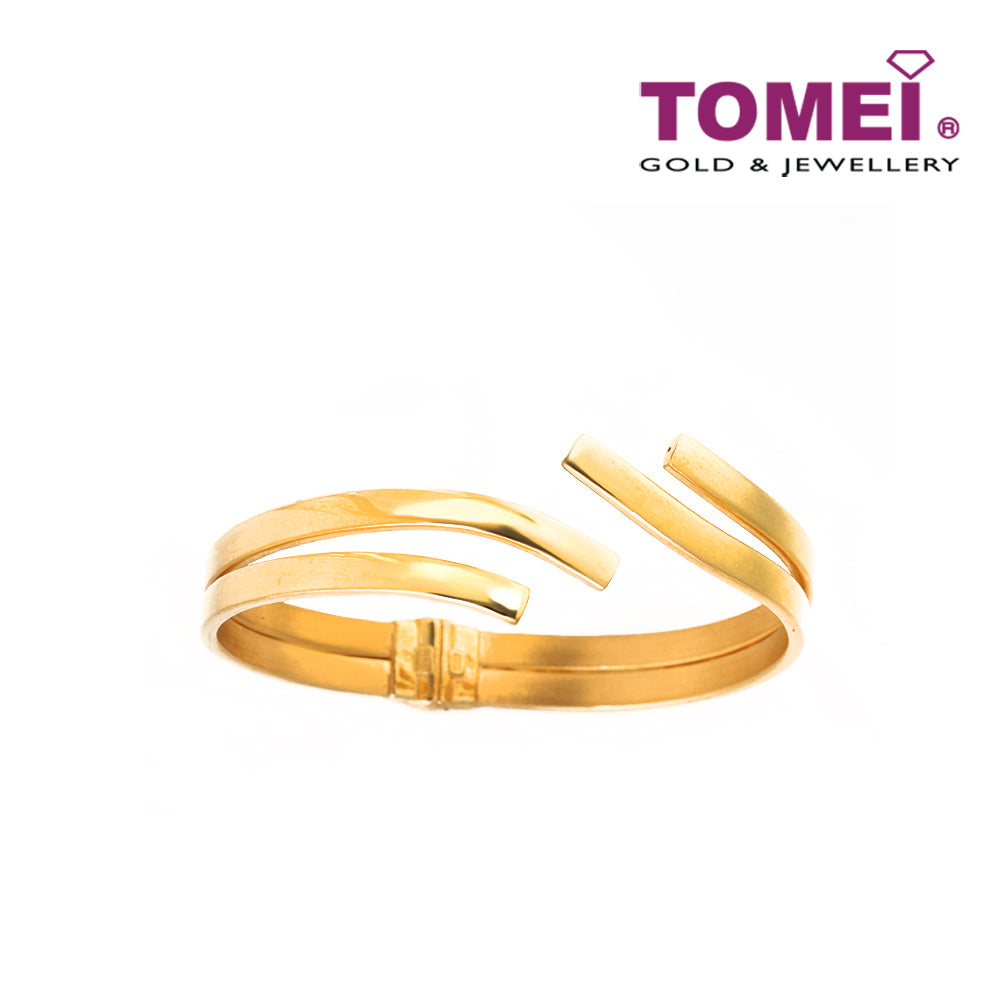TOMEI Bangle, Yellow Gold 916