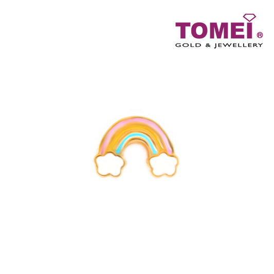 [TOMEI Online Exclusive] Rainbow of Dreams Come True Charm, Yellow Gold 916