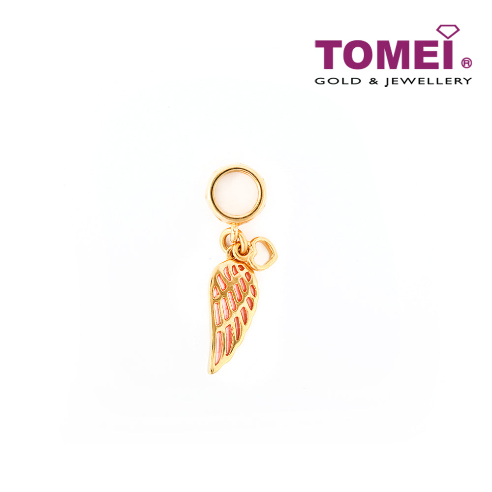 [TOMEI Online Exclusive] Be Your Wing Charm, Yellow Gold 916
