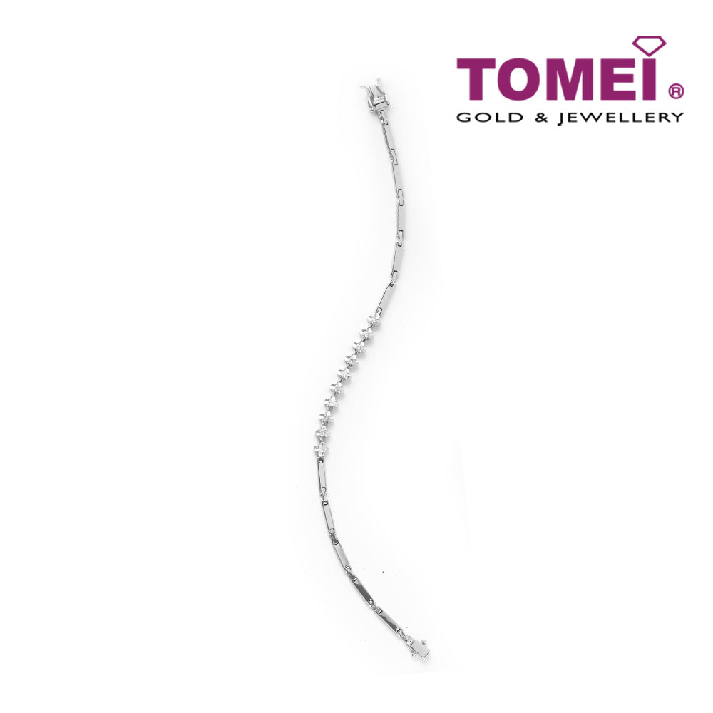 TOMEI Bracelet, Diamond White Gold 585