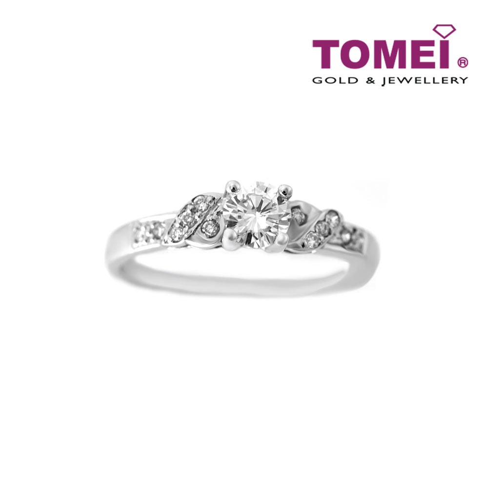 TOMEI Ring, Diamond White Gold 750 (DO0015760)