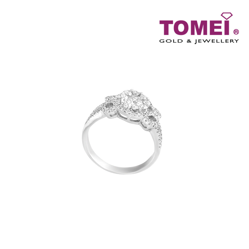 TOMEI Ring, Diamond White Gold 750 (DO0138599)
