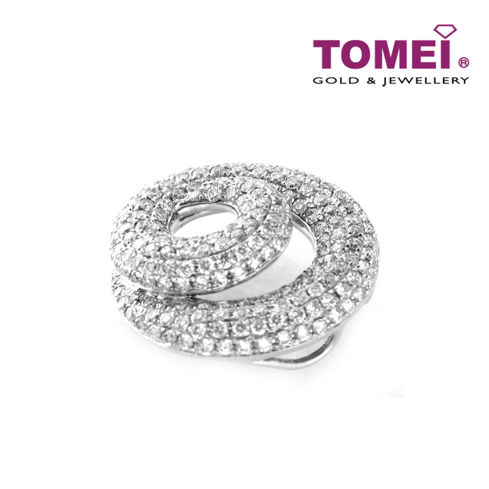 TOMEI Pendant, Diamond White Gold 750 (P3853)