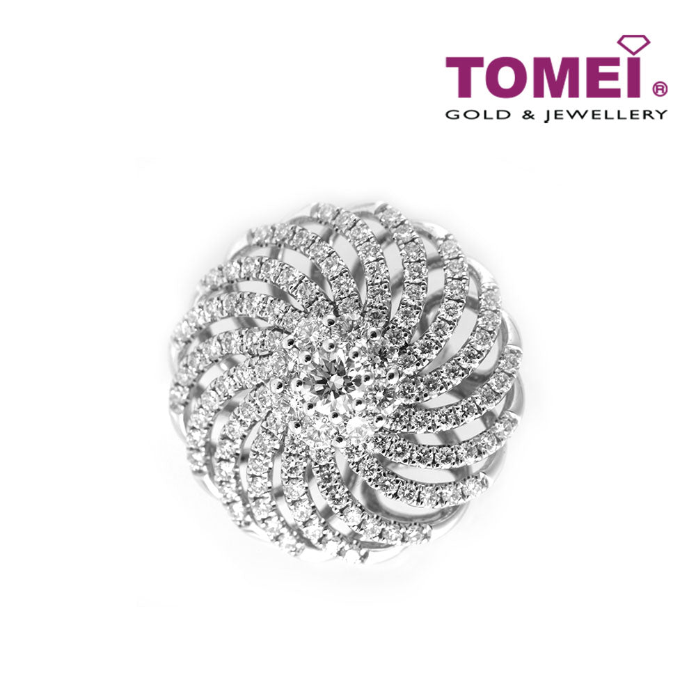 TOMEI Pendant, Diamond White Gold 750 (P5825)