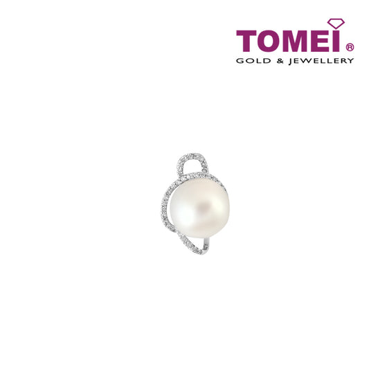TOMEI Pendant, Diamond Pearl White Gold 750 (P3200)