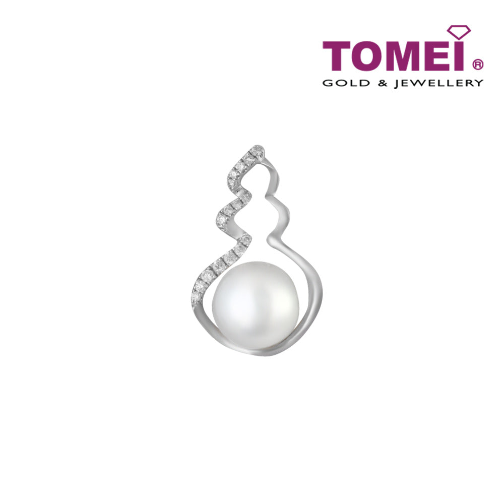 TOMEI Pendant, Diamond Pearl White Gold 750 (P1820V)