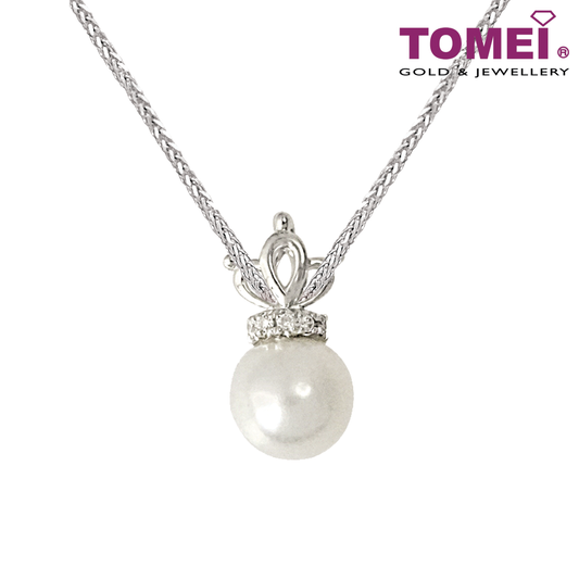 True Love Diamond Pendant | Tomei White Gold 375