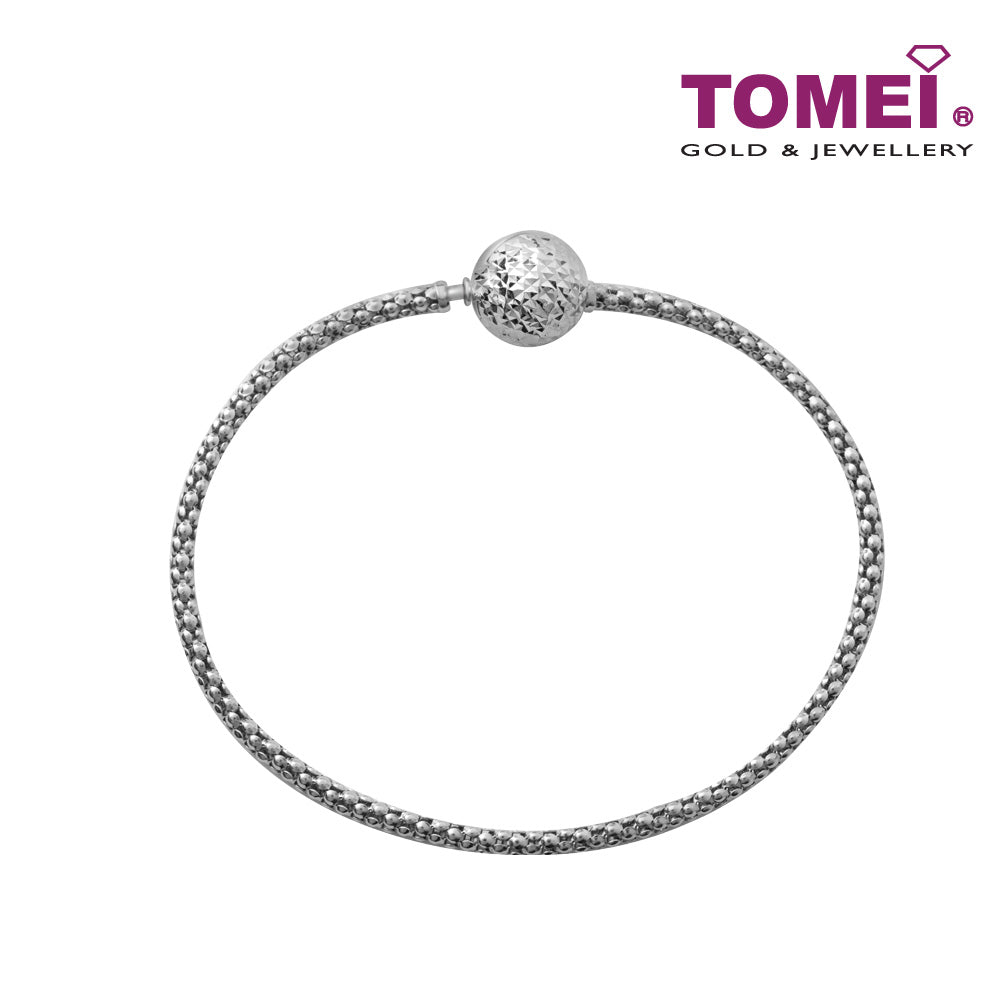 TOMEI Chomel Bracelet, White Gold 585 (XXCHMB0092-DC)