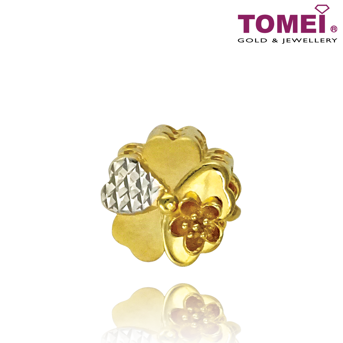 TOMEI Love Garden Charm | Colors of Memories | Tomei Yellow Gold 916 (22K)