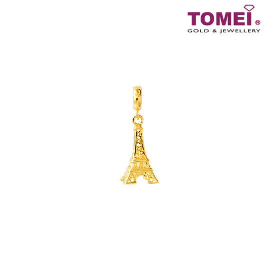 Love In Paris Charm, Yellow Gold 916 (TM-PT057-1C)