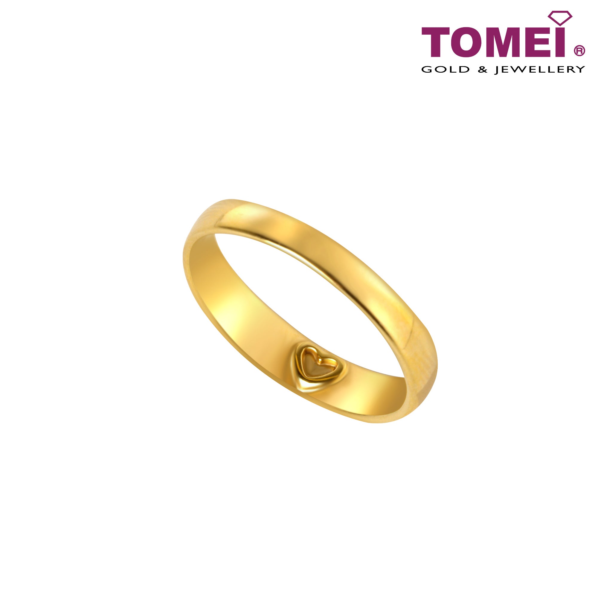 SPE Gold - Couple Ring with Circle Stone Design - Poonamallee