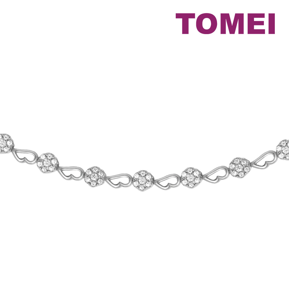 TOMEI Bracelet, Diamond White Gold 750 (B0711)