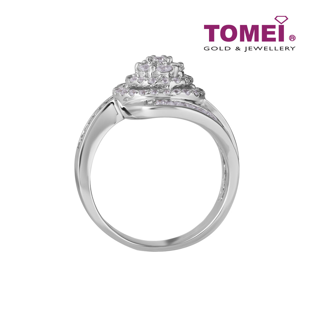 TOMEI Diamond Ring White Gold 750
