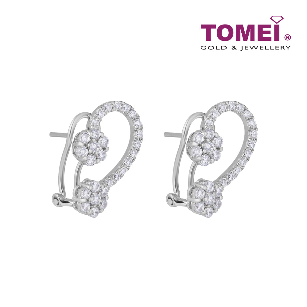 TOMEI Clidia Earrings White Gold 750