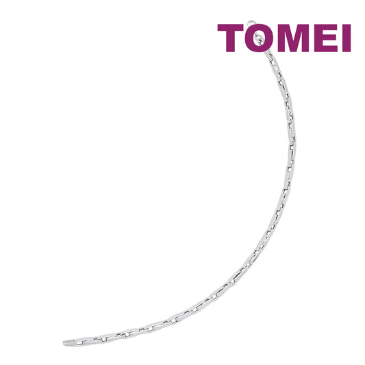 TOMEI Unisex Bracelet, White Gold 750