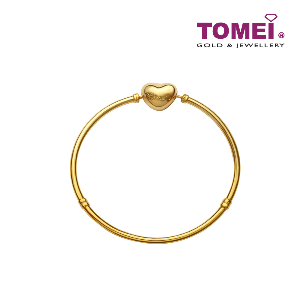 TOMEI Chomel Bangle, Yellow Gold 916